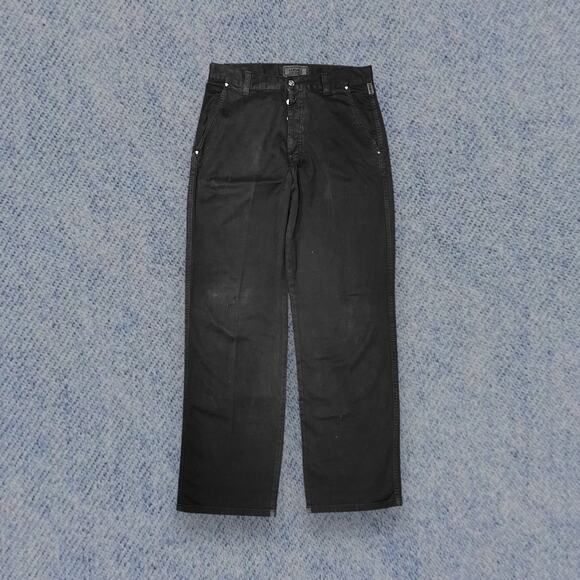 Versace Jeans Other - Versace Jeans Signature Men’s Black Straight-Leg Pants – Tall Size 34x48